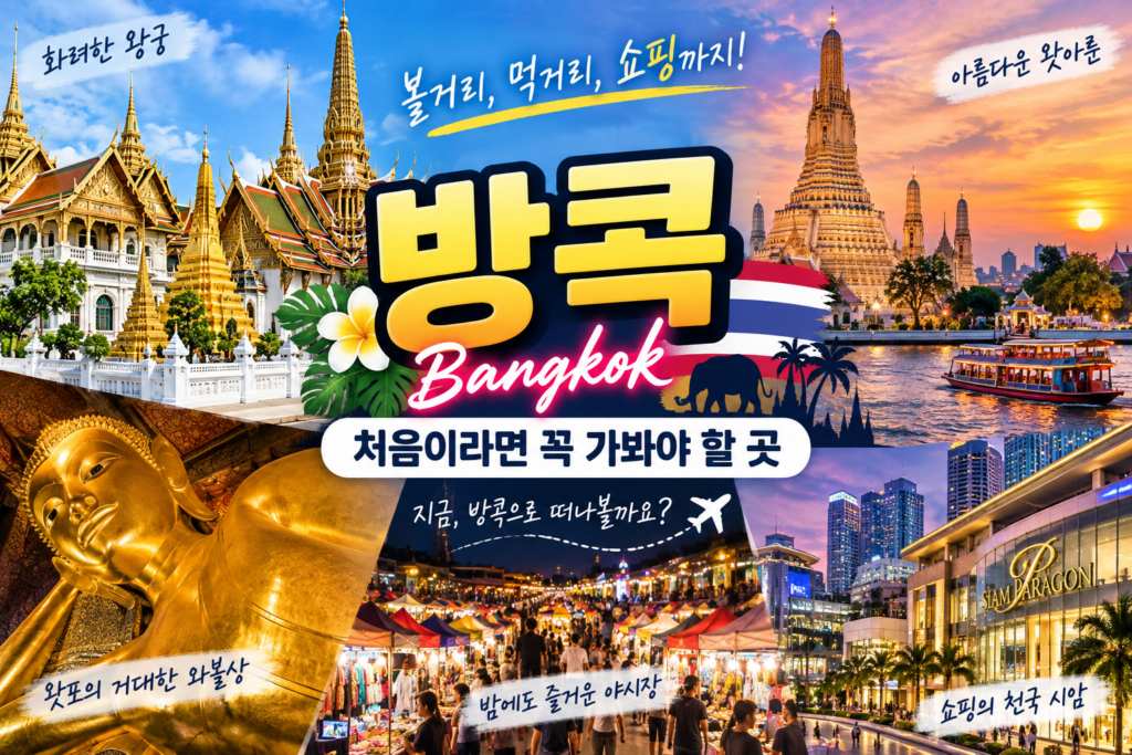 방콕 여행 처음이라면｜왕궁부터 왓아룬·야시장까지 이렇게 돌아보세요 숙소 사진